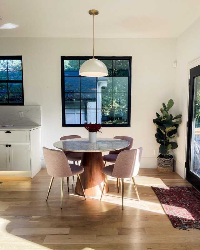 Winston Dining Table 47" European Ceramic Rove Concepts